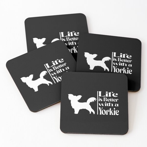 Item preview, Life is Better with a Yorkie Essential T-Shirt designed and sold by Docartdesign.