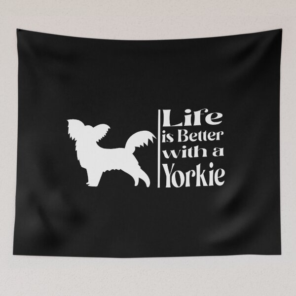 Item preview, Life is Better with a Yorkie Essential T-Shirt designed and sold by Docartdesign.