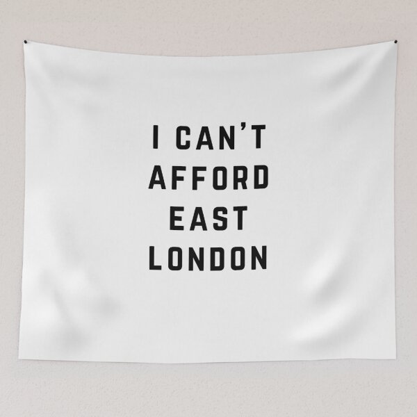Item preview, I Can't Afford East London designed and sold by directgifts.