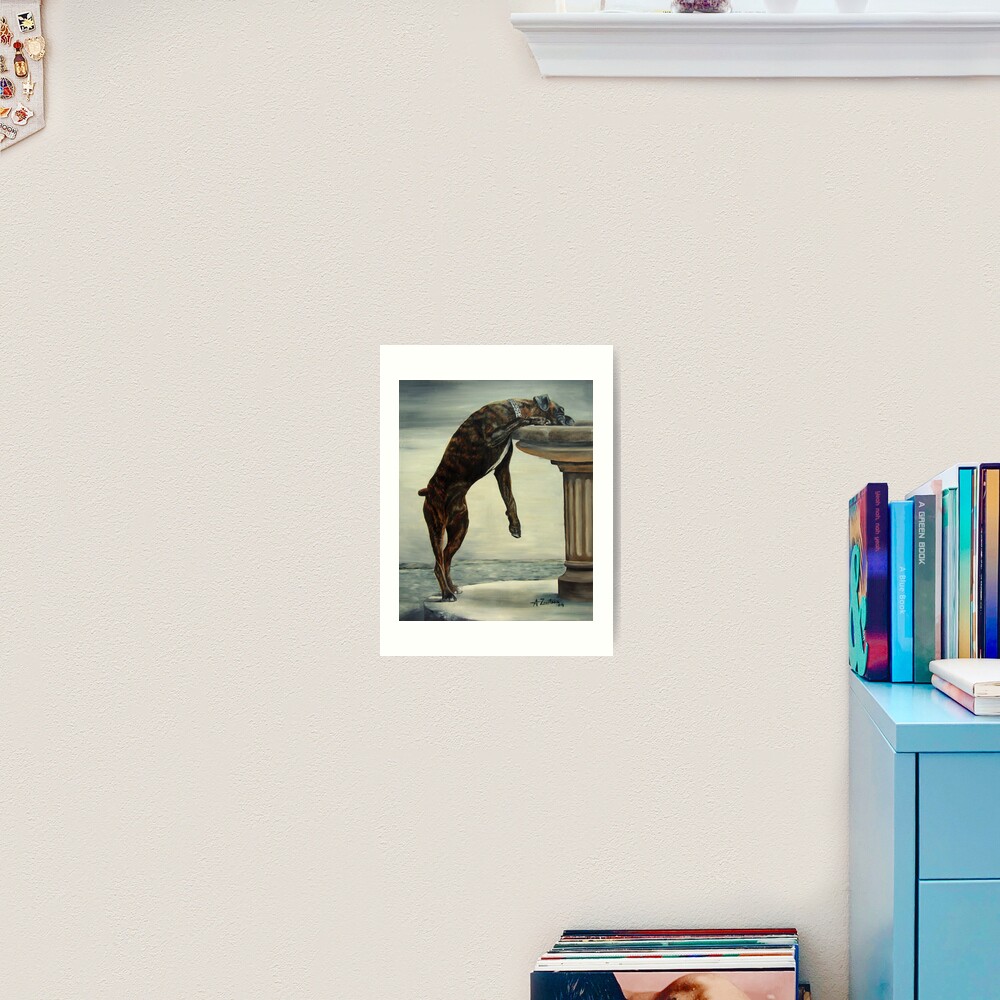 The Drinking Fountain Art Print