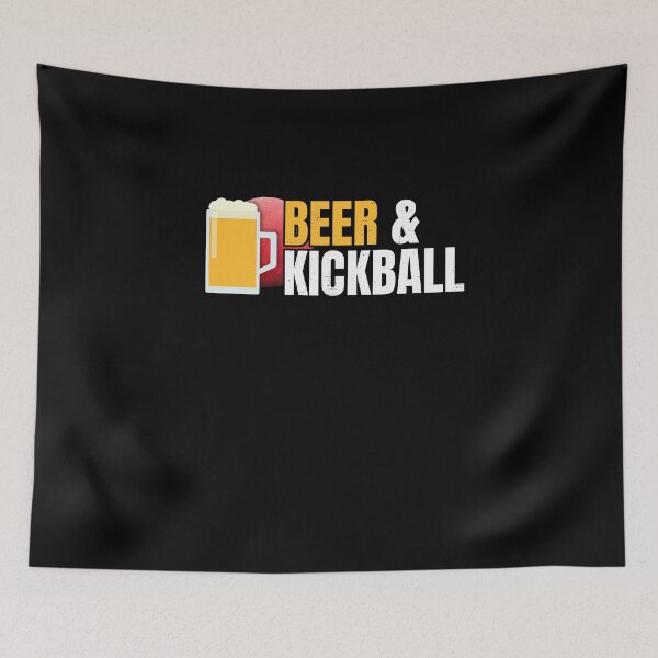 Item preview, Beer & Kickball I Kickball Team Shirt for Coaches & Players designed and sold by MarioShirtWorld.