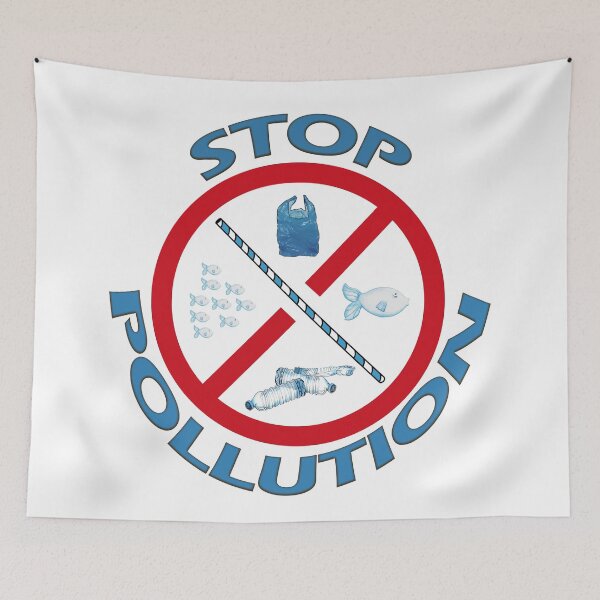 Item preview, Stop Pollution designed and sold by cmphotographs.
