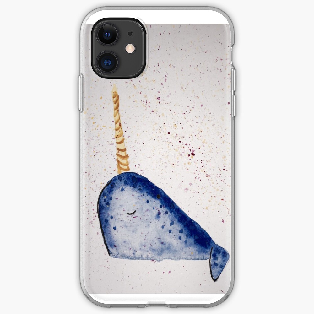 Narwhal Splatter iPhone Case & Cover