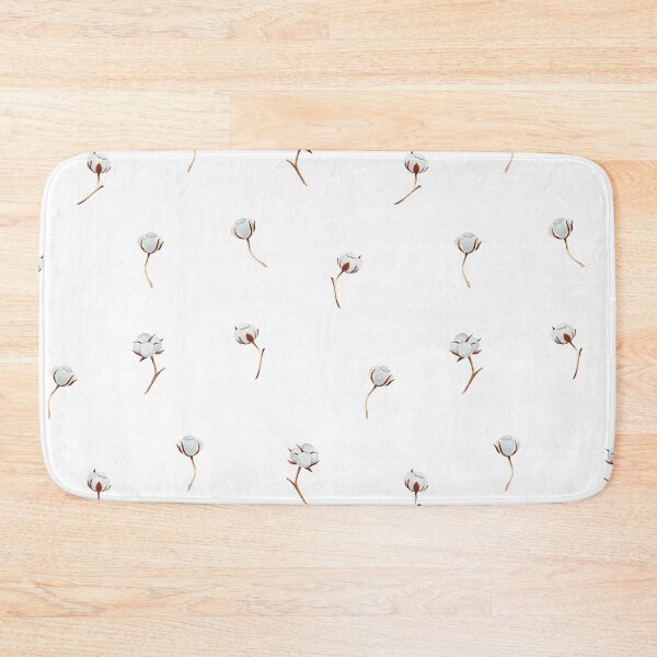 Item preview, Cotton flowers pattern designed and sold by AlekseliArt.