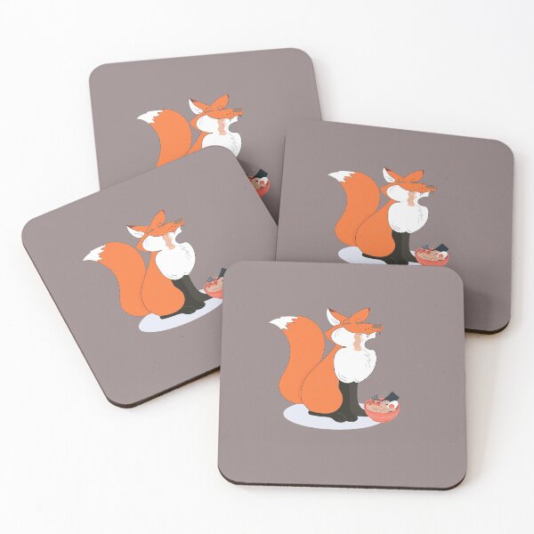Item preview, I Think This Fox Loves ramen designed and sold by TownDesigns.