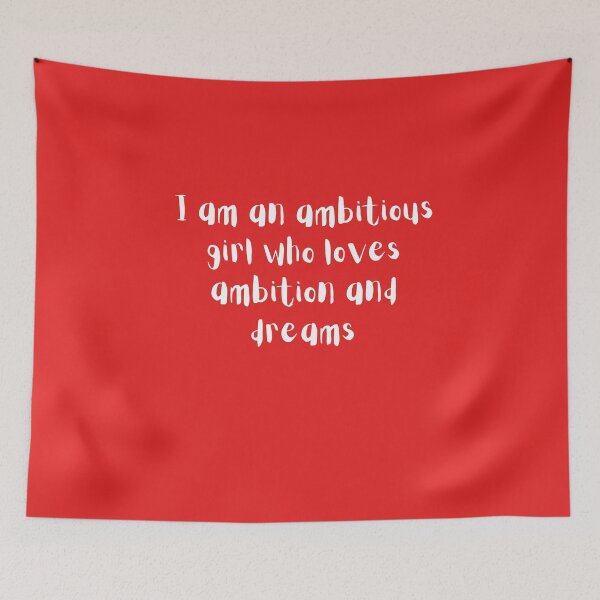 Item preview, I am an ambitious girl who loves ambition and dreams designed and sold by amr4874.