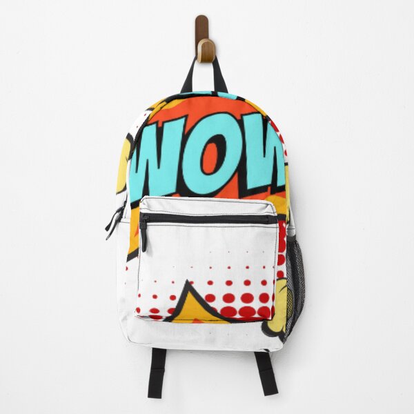 Item preview, Wow comic word Superhero Pop Art designed and sold by WearWolfDesigns.