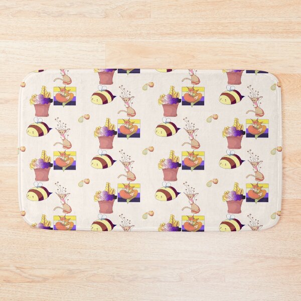 Item preview, Cottagecore Nonbinary Pride designed and sold by ForTheFrogWar.