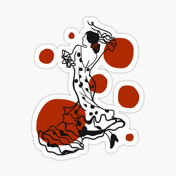 Item preview, Flamenco flamenca Spain Sevilla Seville designed and sold by Tropical Blood.