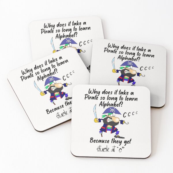 Item preview, kid pirate jokes, pirate jokes for kids Why does it take a pirate so long to learn the alphabet? Because they get ”stuck at “c designed and sold by DonmedPro1.