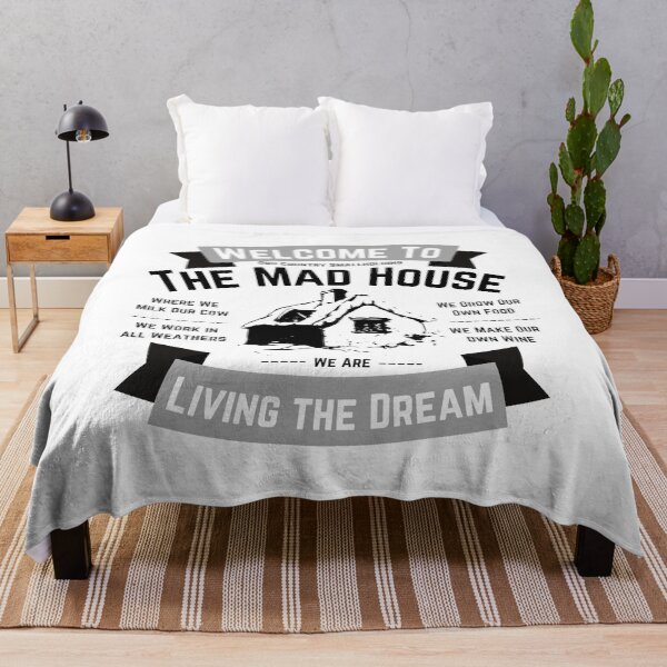 Item preview, Welcome to the Mad House - Country Smallholding - Living the Dream designed and sold by WildBerryArt.