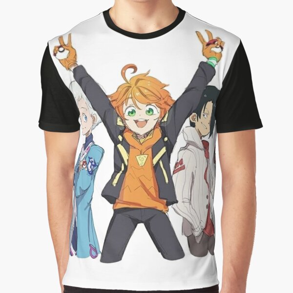 The Promised Neverland Norman X Ray X Emma Anime Trending Unisex T-Shirt –  Teepital – Everyday New Aesthetic Designs