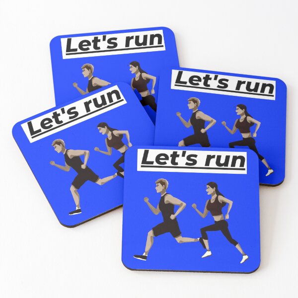 Item preview, Let's run designed and sold by Adilmks.