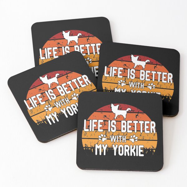 Item preview, Life is Better with a Yorkie T-Shirt designed and sold by Docartdesign.