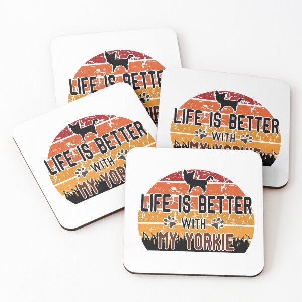 Item preview, Life is Better with a Yorkie T-Shirt designed and sold by Docartdesign.
