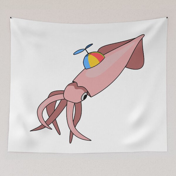 Item preview, Propeller Beanie Squid designed and sold by gsuzanneh.
