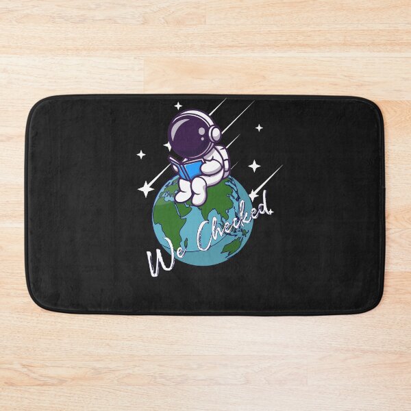 Item preview, Not Flat  Don't Worry, We Checked Funny Design designed and sold by TownDesigns.