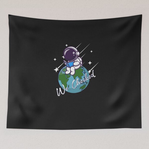 Item preview, Not Flat  Don't Worry, We Checked Funny Design designed and sold by TownDesigns.