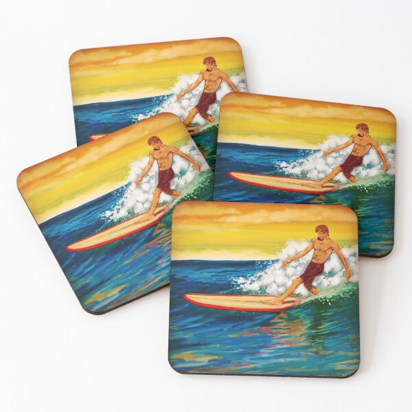 Item preview, Old School California Longboard Surfer Dude.  designed and sold by Kludoman.