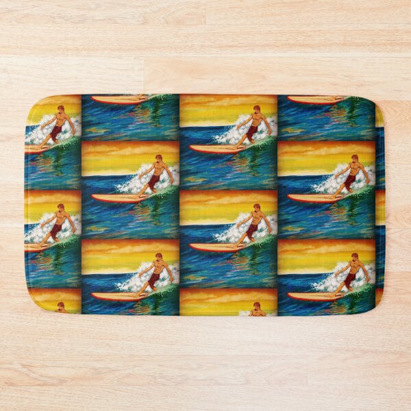 Item preview, Old School California Longboard Surfer Dude.  designed and sold by Kludoman.