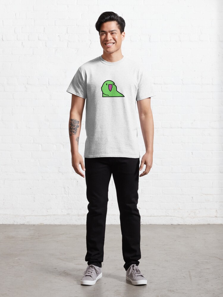 Alternate view of Party Parrot Green Classic T-Shirt