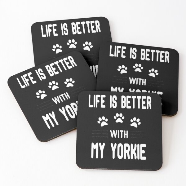 Item preview, Life is Better with a Yorkie T-Shirt designed and sold by Docartdesign.