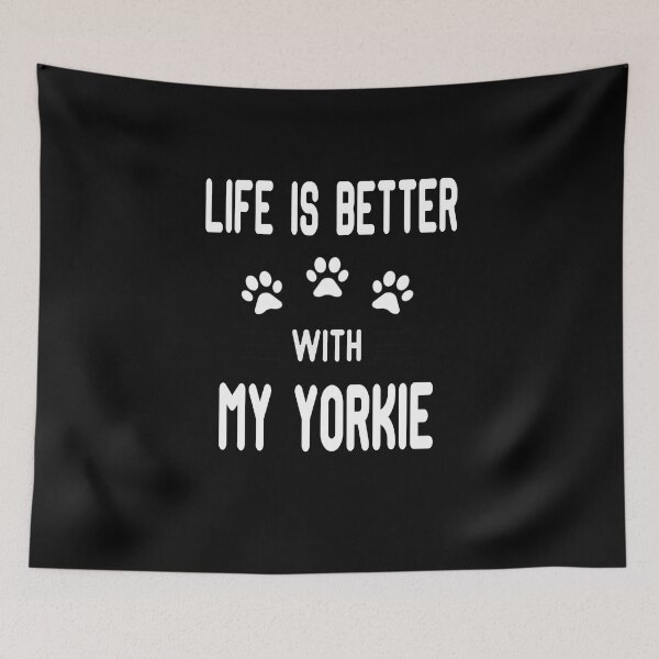 Item preview, Life is Better with a Yorkie T-Shirt designed and sold by Docartdesign.