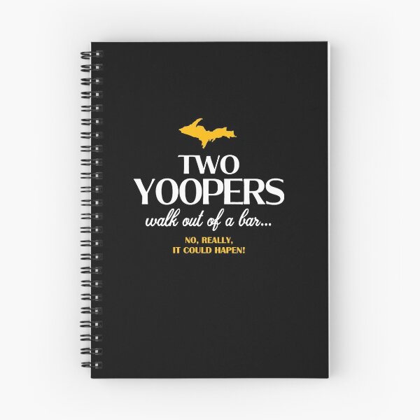 Item preview, Dos Yoopers salen de un bar designed and sold by Abigail-Miller.