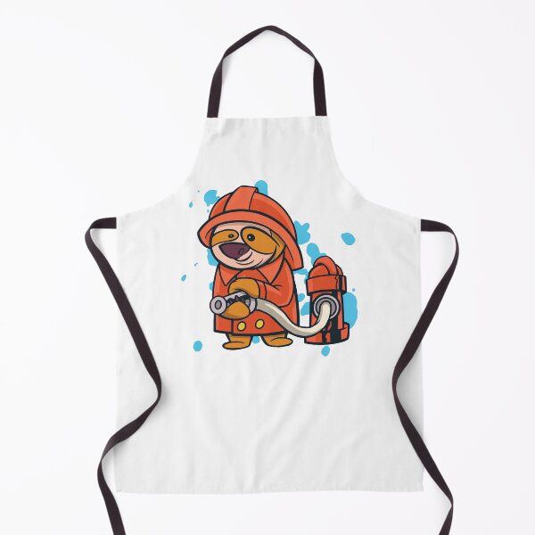 Item preview, Cute Firefighter Sloth designed and sold by infleims.