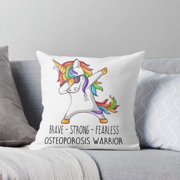 Item preview, Osteoporosis Warrior Brave Strong Fearless designed and sold by deputylove.