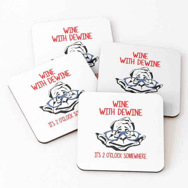 Item preview, Wine With Dewine. It’s 2 O’clock Somewhere designed and sold by Abigail-Miller.