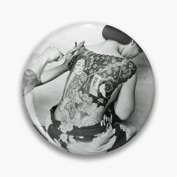 Item preview, Vintage Tattoo art on body - sexy japanese female designed and sold by Coolstuff4you71.