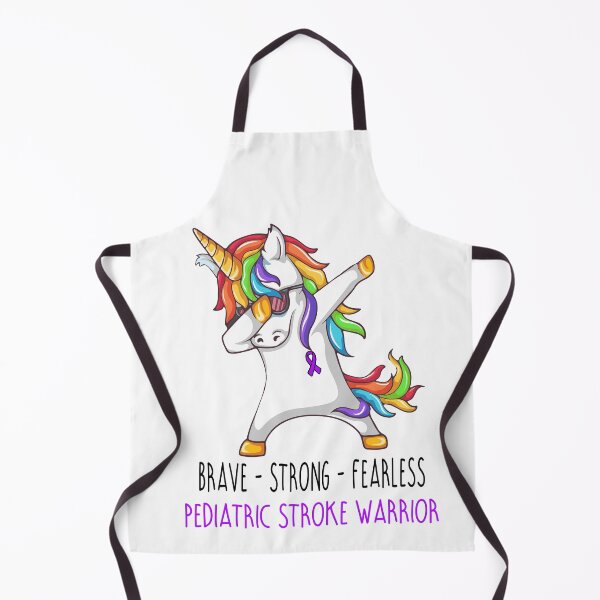 Item preview, Pediatric Stroke Warrior Brave Strong Fearless designed and sold by deputylove.