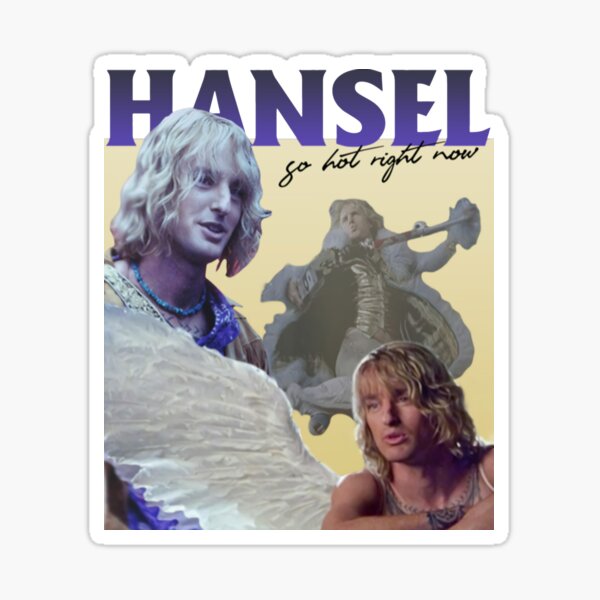 Zoolander. Hansel, So Hot Right Now Sticker