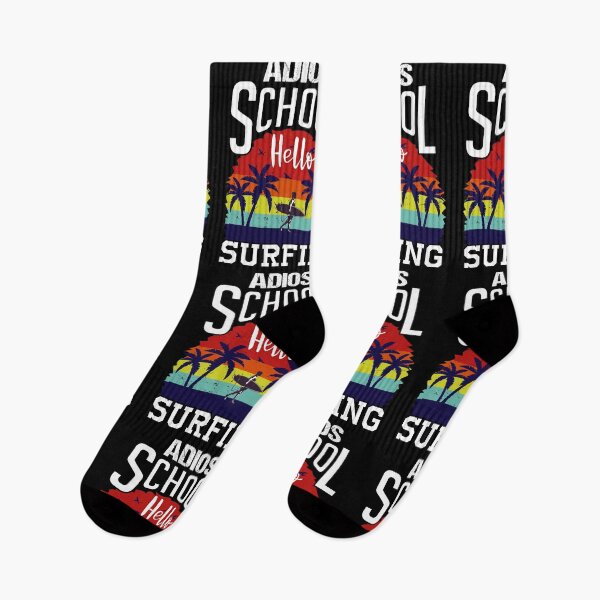 Item preview, Goodbye School Hello Surfing designed and sold by Raminovitch.
