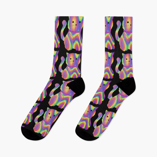 Item preview, Psychedelic Rainbow Cat  designed and sold by GrudleBay.