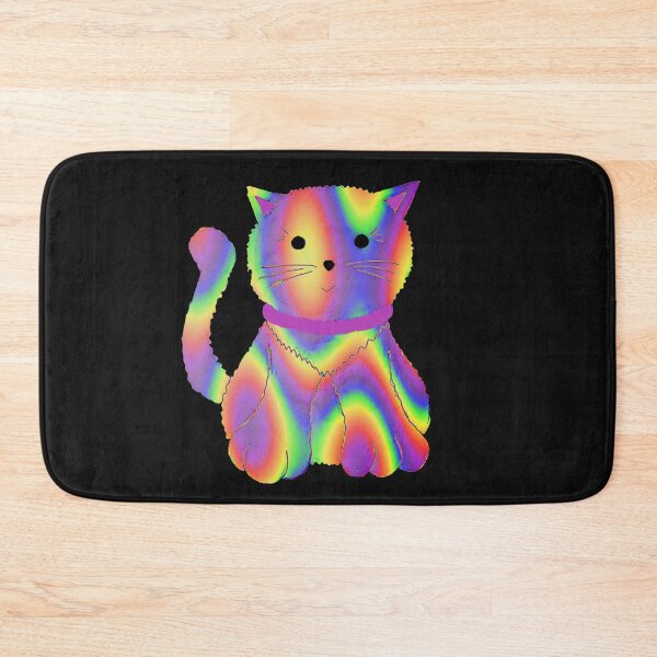 Item preview, Psychedelic Rainbow Cat  designed and sold by GrudleBay.