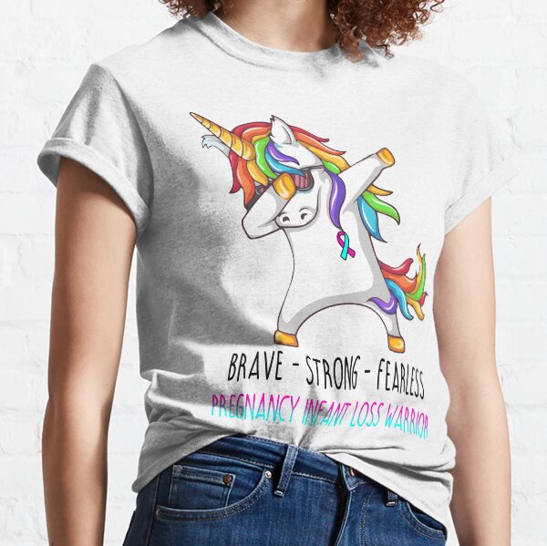 Item preview, Pregnancy Infant Loss Warrior Brave Strong Fearless designed and sold by deputylove.
