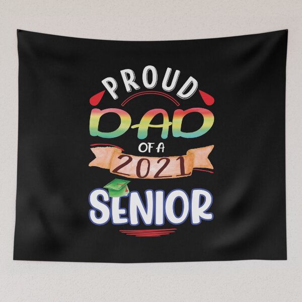 Item preview, Proud Dad of a 2021 Senior designed and sold by orangeblue21.