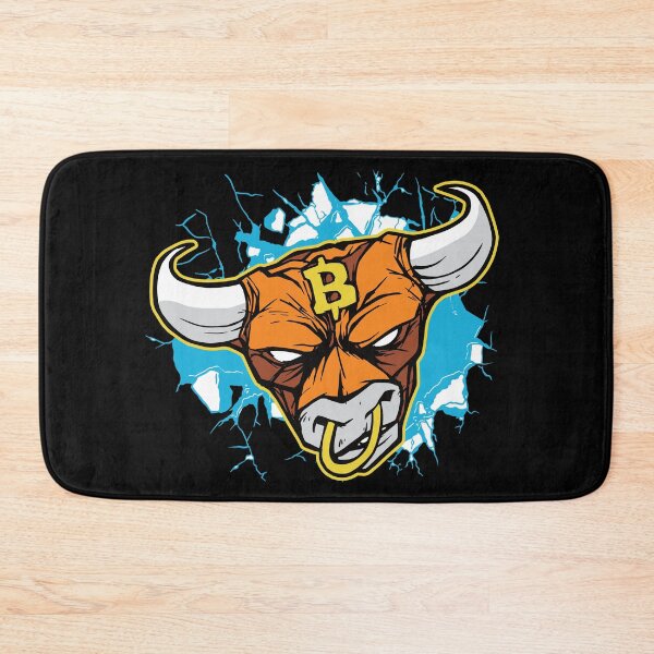 Item preview, Bitcoin Bull Breaking Through designed and sold by infleims.