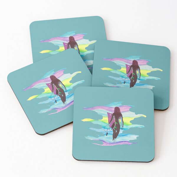 Item preview, Cold weather surfer girl designed and sold by Artfullee63.