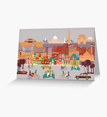 New Delhi, India Greeting Card