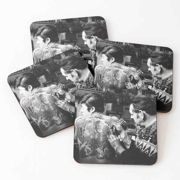 Item preview, Vintage Tattoo art on body - retro studio tattoos bizarre art designed and sold by Coolstuff4you71.