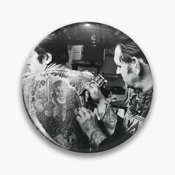 Item preview, Vintage Tattoo art on body - retro studio tattoos bizarre art designed and sold by Coolstuff4you71.