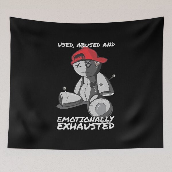 Item preview, Emotionally Unavailable Puppet in Red Cap Hurt designed and sold by crazycollective.