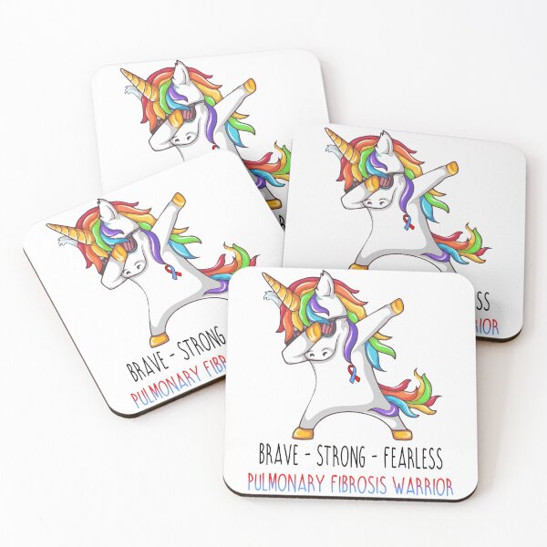 Item preview, Pulmonary Fibrosis Warrior Brave Strong Fearless designed and sold by deputylove.