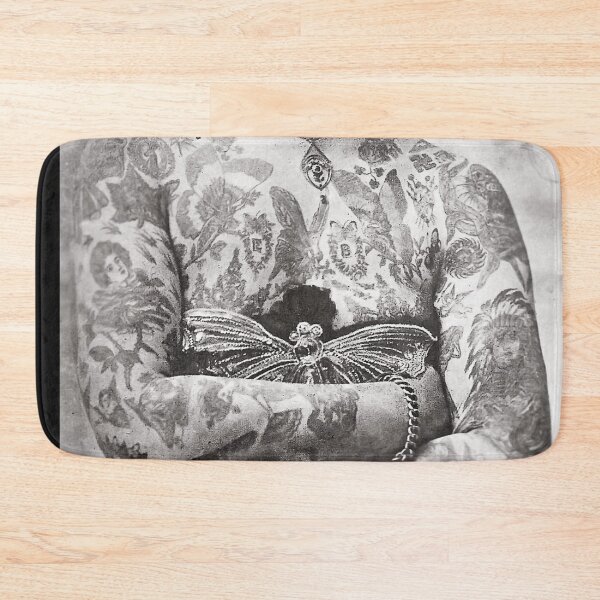 Item preview, Vintage Tattoo art on body - retro studio tattoos bizarre art designed and sold by Coolstuff4you71.
