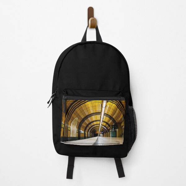 Item preview, Theresienwiese Munich Underground Subway Station Platform Tunnel designed and sold by Andreea Eva Herczegh.