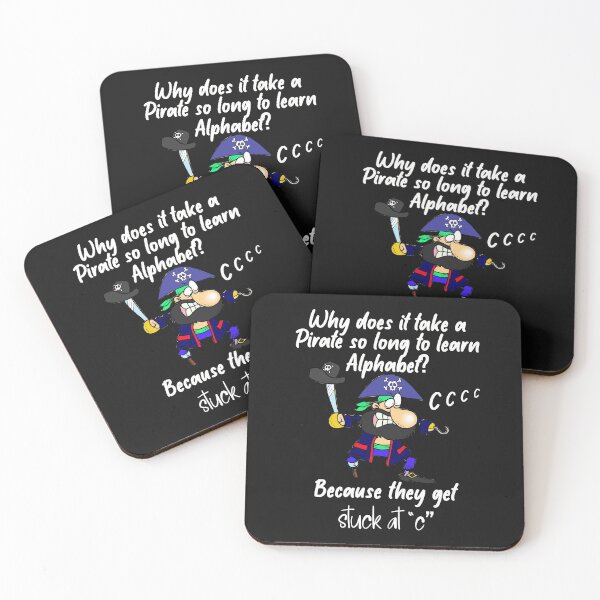 Item preview, kid pirate jokes, pirate jokes for kids Why does it take a pirate so long to learn the alphabet? Because they get ”stuck at “c designed and sold by DonmedPro1.