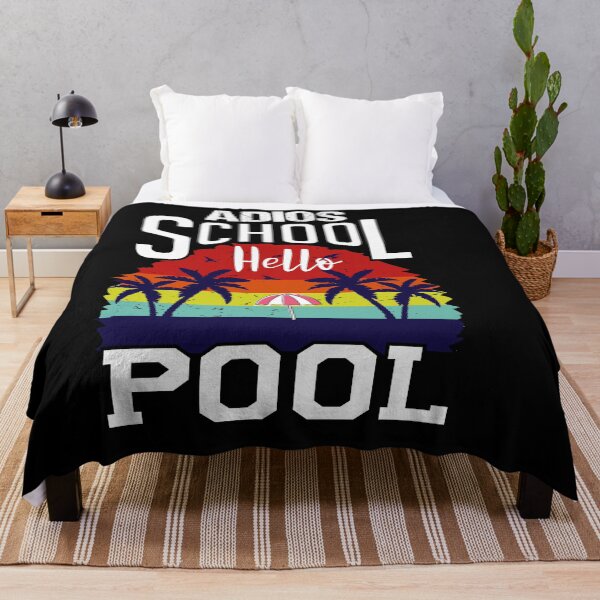 Item preview, The Last Day Of School 2021 Quotes : Bye Bye School Hello Pool  designed and sold by Raminovitch.